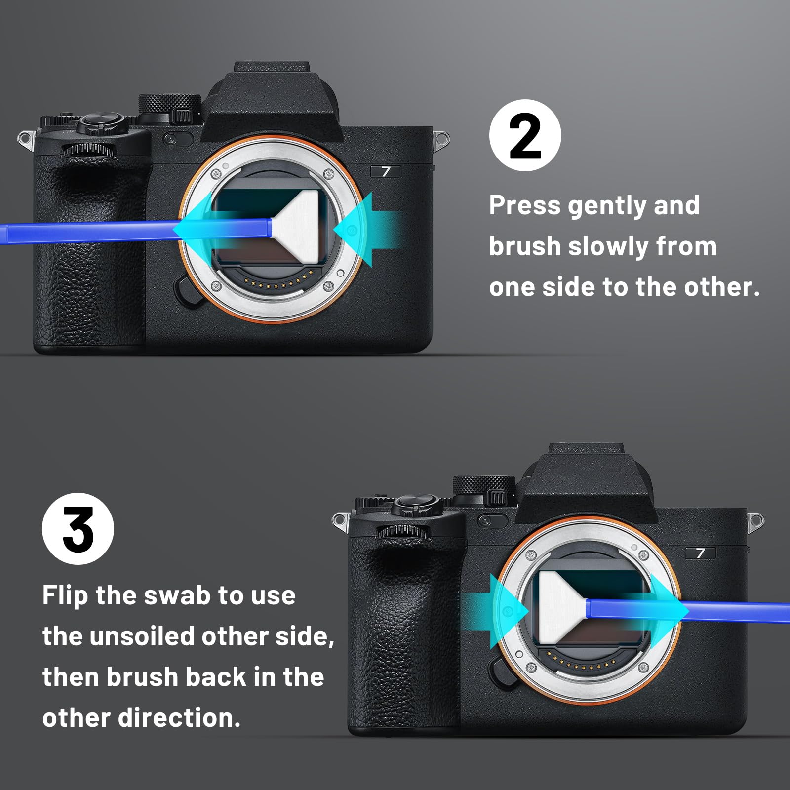 Kit per la pulizia dell'obiettivo della fotocamera, kit di pulizia 10 in 1, pulitore per obiettivo fotocamera e accessori per fotocamera, include kit di pulizia dell'obiettivo, detergente per