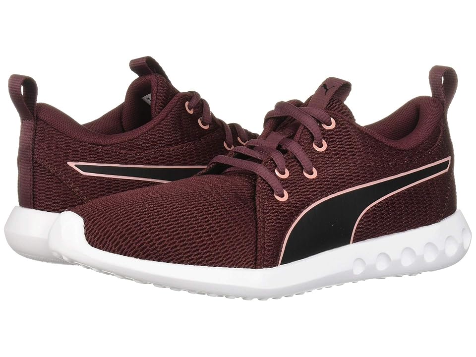 

PUMA Carson 2 New Core (Vineyard Wine/Puma Black/Bridal Rose) Women's Shoes, Brown