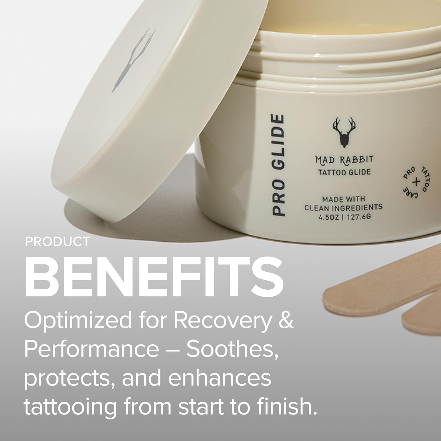 Tattoo Artist Glide | Clean Vegan Tattoo Ointment for Tattooing, Essential Oils, Before + Aftercare, No-Petroleum Formula - Image 4