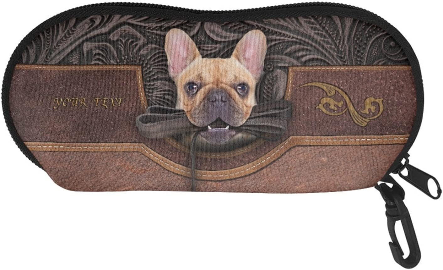 étui à Lunettes De Soleil à Fermeture éclair Souple à