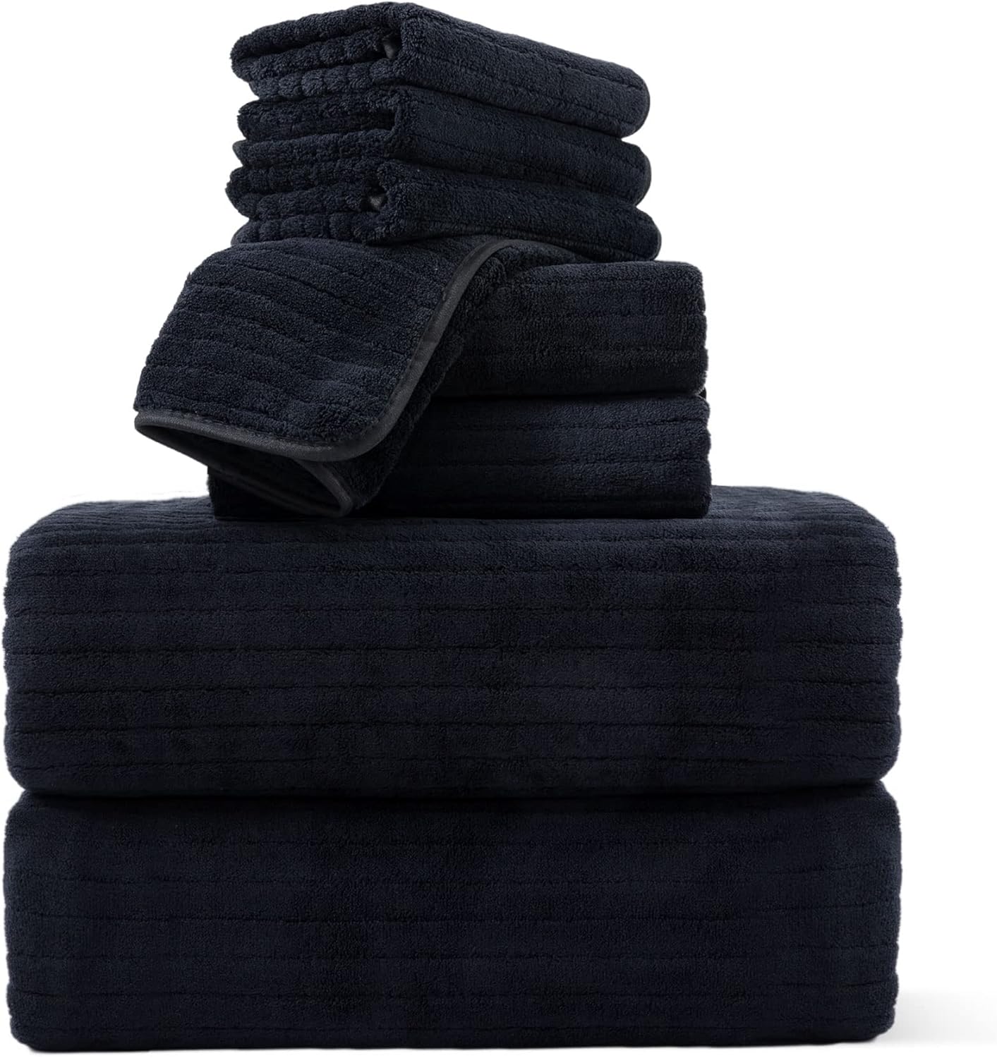 Oversized Bath Towels Set, 2 Extra Large Bath Towels, 2