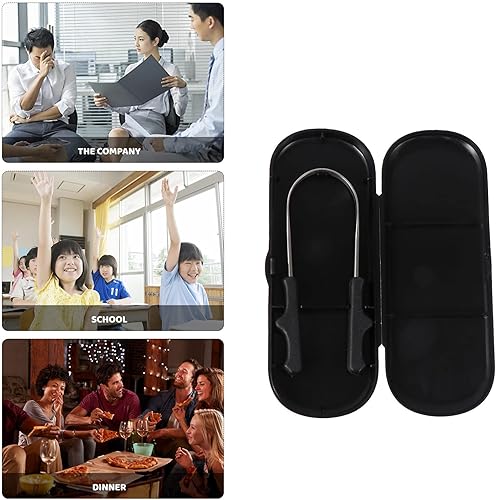 Miniatura 5 de 2 juegos de fregadores limpiadores orales raspadores exquisitos cuidado bucal saludable Herramientas de limpieza oral Herramientas de limpieza