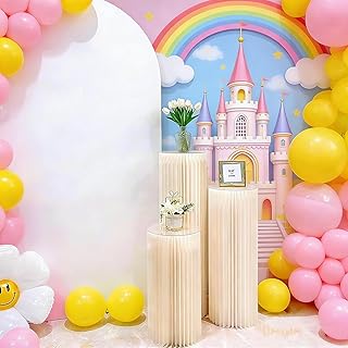 3Pcs Cardboard Cylinder Stands