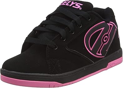 Heelys Kids Propel Skate Shoe, Black Hot Pink, 1