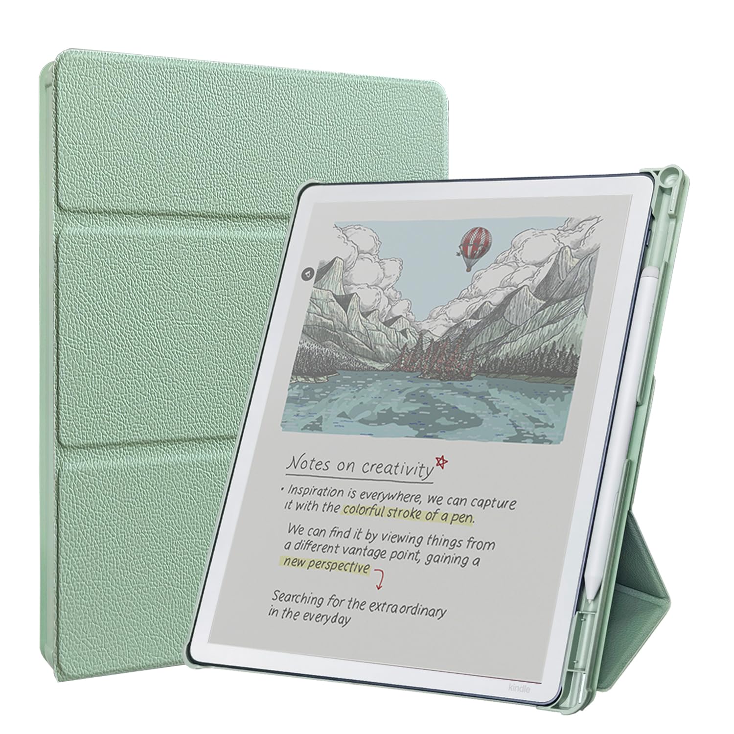 DMLuna Tri-Fold Stand Case for Kindle Scribe