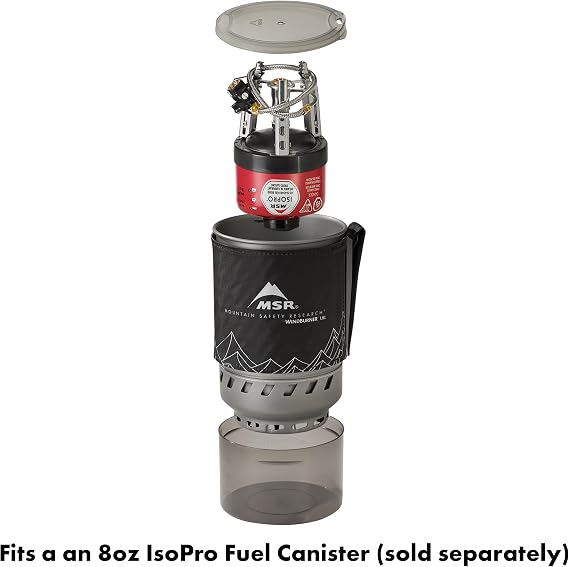MSR WindBurner Duo Windproof Camping and Backpacking Stove System