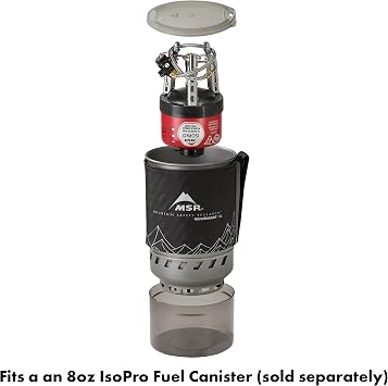MSR WindBurner Duo Windproof Camping and Backpacking Stove System