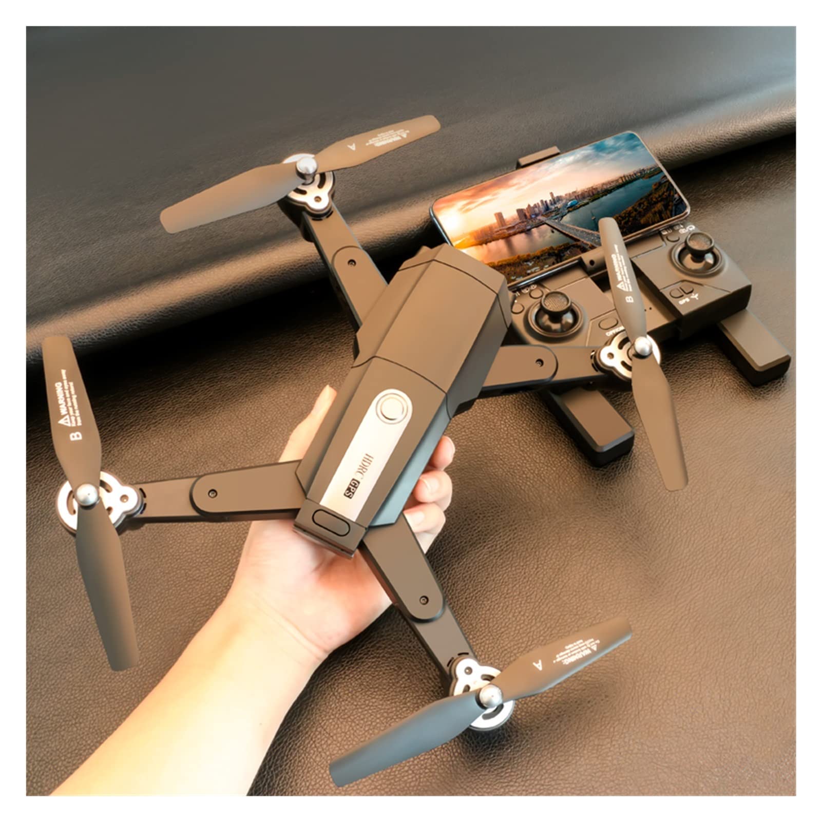 S604 PRO 6K Drone GPS 5G Wifi 4K Podwójna kamera o wysokiej rozdzielczości Bezszczotkowy silnik FPV Profesjonalne drony do fotografii lotniczej (Kolor: 4K 2B BAG)