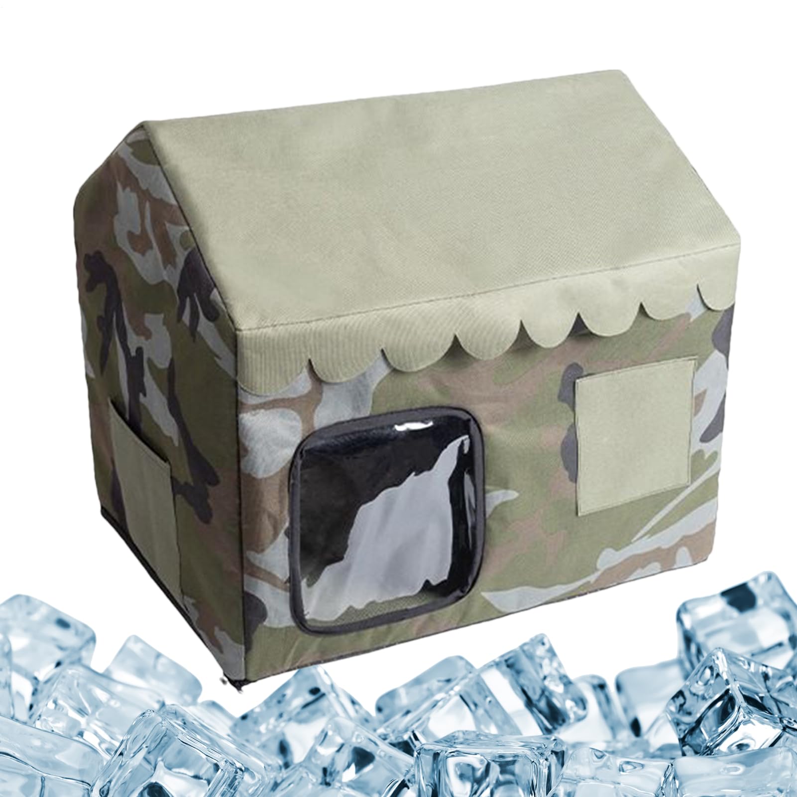 Niche pour chien intérieur et extérieur pour petits chiens et chatons