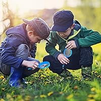 Vista 7 de ESSENSON Kids Explorer Kit - Adventure Kit for Kids, Outdoor Explorer Kit with Binoculars, Summer Outdoor Toys for Kids Ages 4-8 Blue