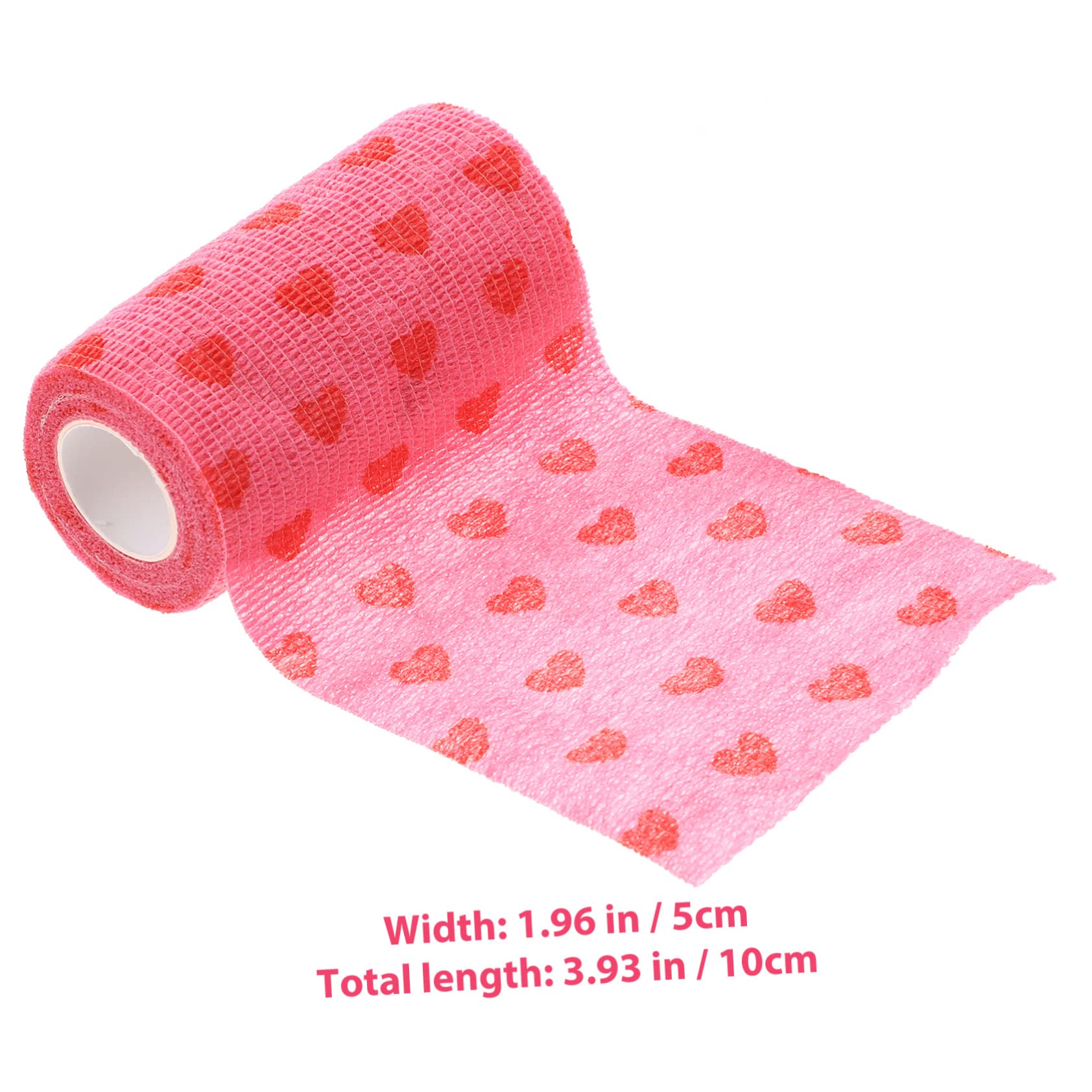 FOMIYES 6Rolls High Elasticity Breathable Self Adhesive Bandages Flexible Sports Wrapping Tape for First Aid Ankle Wrist Support