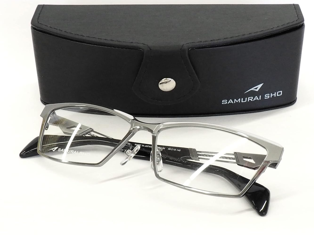 哀川翔SS J219C1br/フレームカラー シルバーbr/テンプル シルバー黒