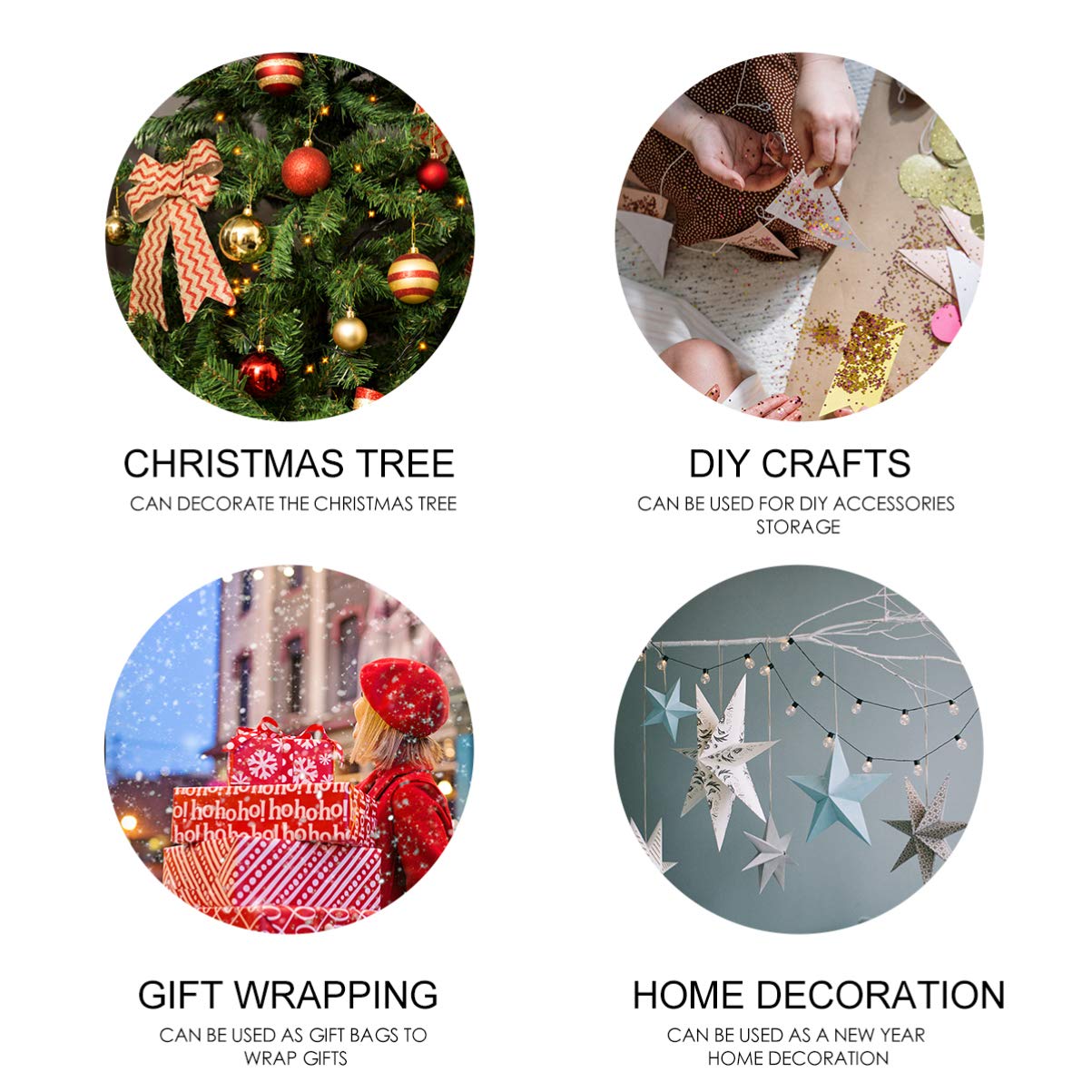 Campana a mano, campanelle, campanelle for la casa, 1 set di 32 pezzi Ciondolo for albero di Natale Decorazione da appendere Albero di Natale Ciondolo Sfere Campane Mini tamburo for la casa Albero di