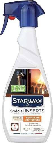 Starwax Nettoyant Vitres d'Insert et de Cheminée 500 ml
