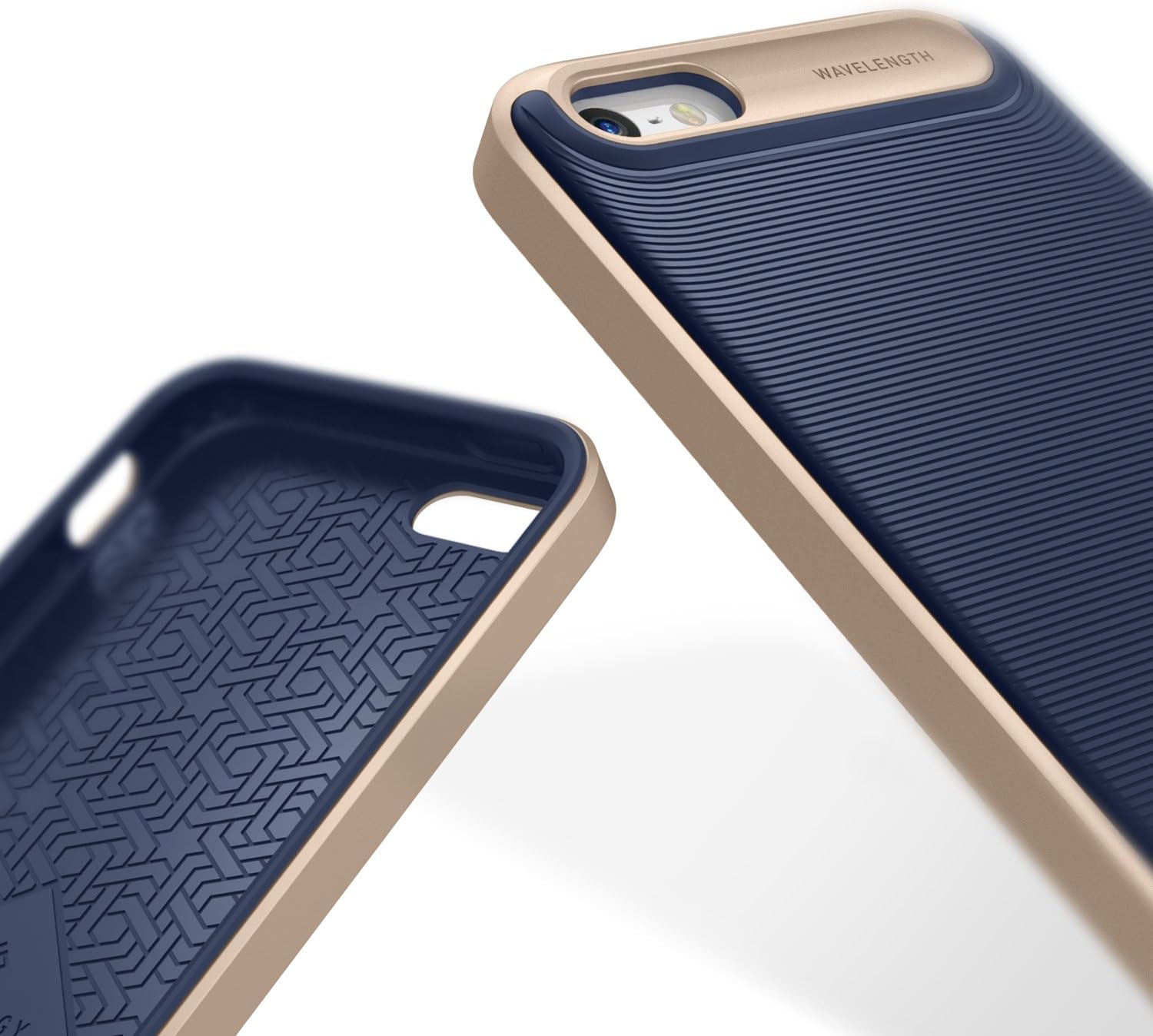 Caseology Wavelength for Apple iPhone SE Case (2016) / for iPhone 5S Case (2013) / for iPhone 5 Case (2012) - Navy Blue