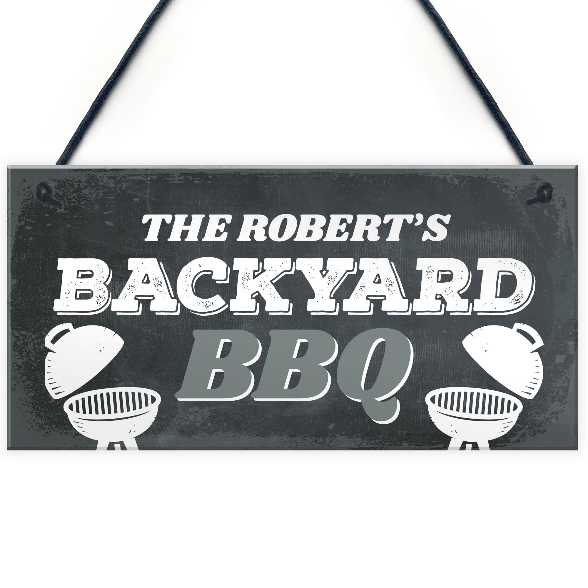 Red Ocean Personalised Backyard Sign BBQ Signs For Outside, BBQ Signs For Garden, Garden Shed Sign, BBQ Signs, Garden Signs And Plaques