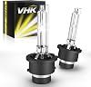 VHK D2S for Lexus RX330 RX350 RX400H RX 330 350 400H HID Xenon Headlight Bulbs Low Beam, 2004 2005 2006 2007 2008 2009 Bi-Xenon Lights, 35W OEM 6000K D2SC1 Replacement, Never Fit Halogen, 2-Pack