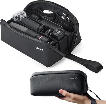 llano Carrying Case bag for DJI Osmo Pocket 3 Creator Combo,Portable Travel Storage Handbag Cover,Lightweight Protective Pouch for Camera & Accessories,Designed Specifically for Pocket 3