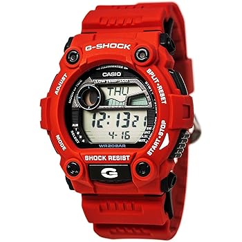 g shock watches for men red