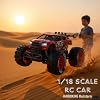 Oyuncak 2.4GHz Uzaktan Kumandalı 4x4 30 Km Hız Yapan Şarjlı Buhar Atan Off-Road Rc Araba (Kırmızı)