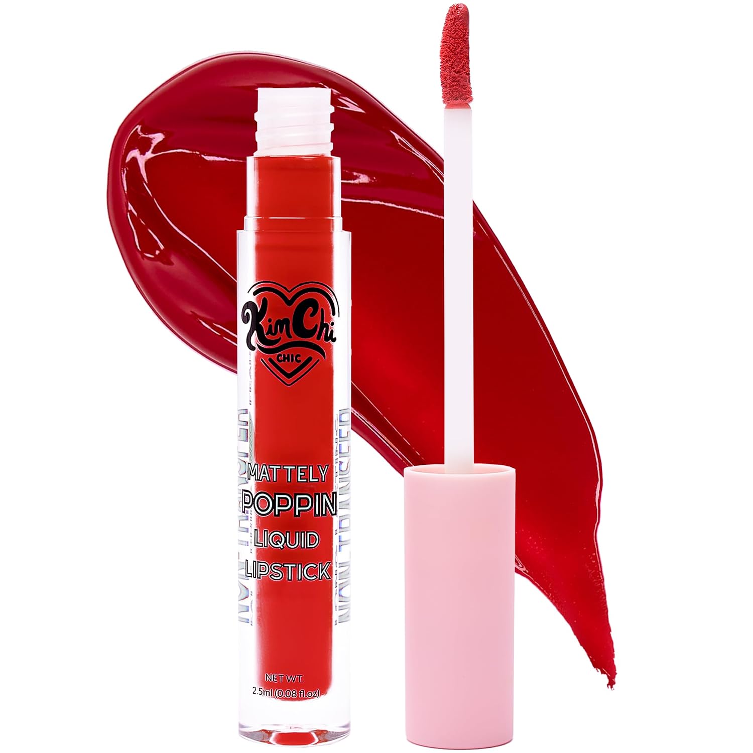 Kimchi Chic Beauty Mattely Poppin Liquid Matte Lipstick, Long Lasting