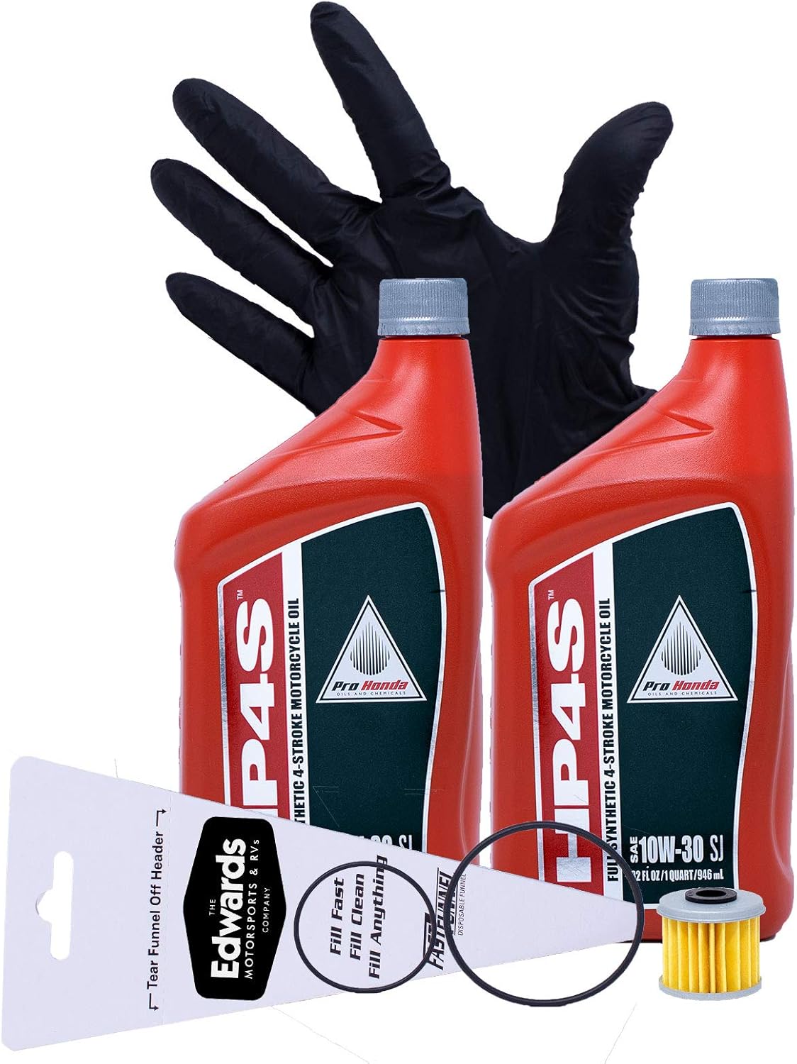 Edwards Oil Change Kit fits 2010-2022 Honda CRF450R (Full Synthetic)