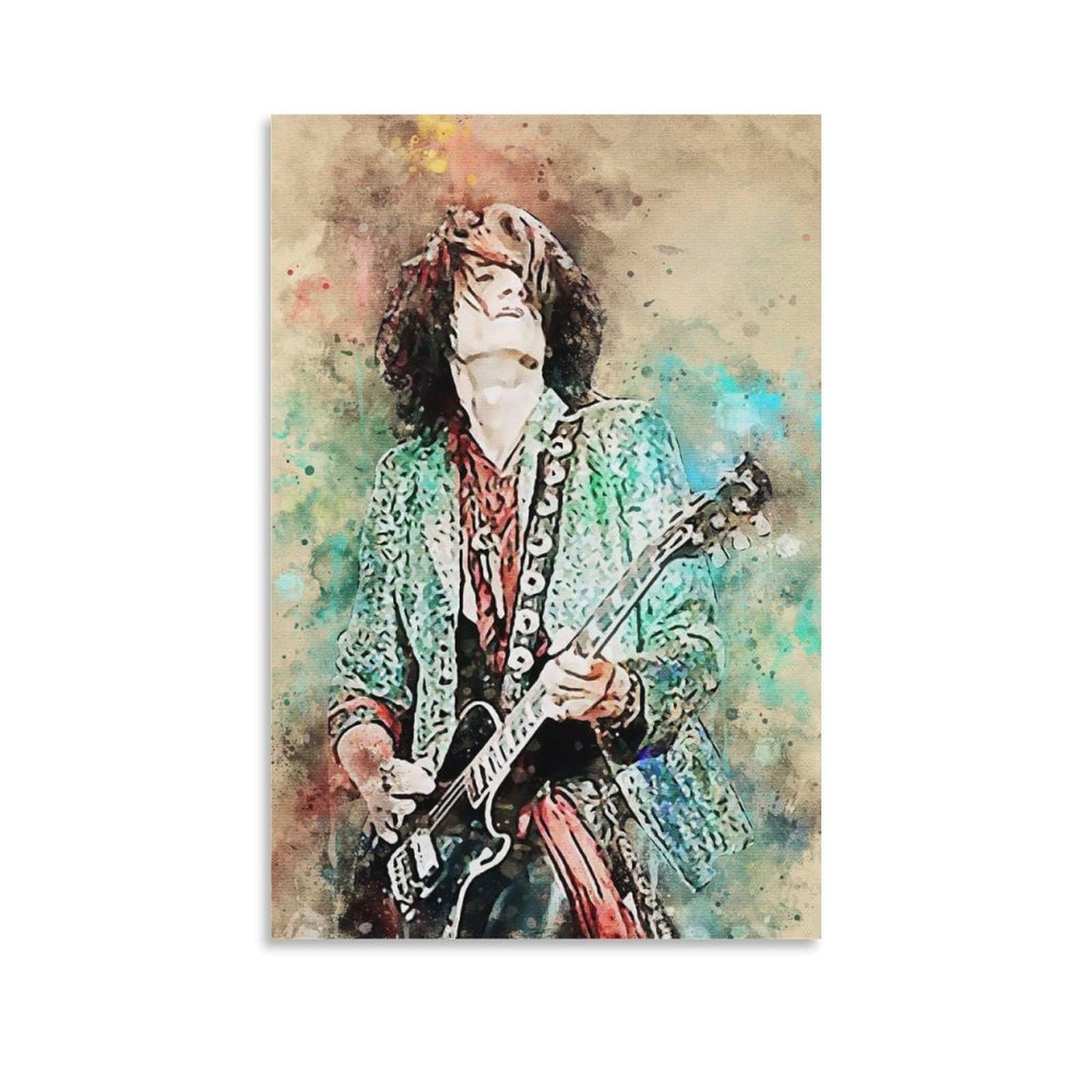 FCOIN Joe Perry Canvas Poster Print Photo Art Painting Canvas Poster Home Modern Decor Posters 16x24inch(40x60cm)