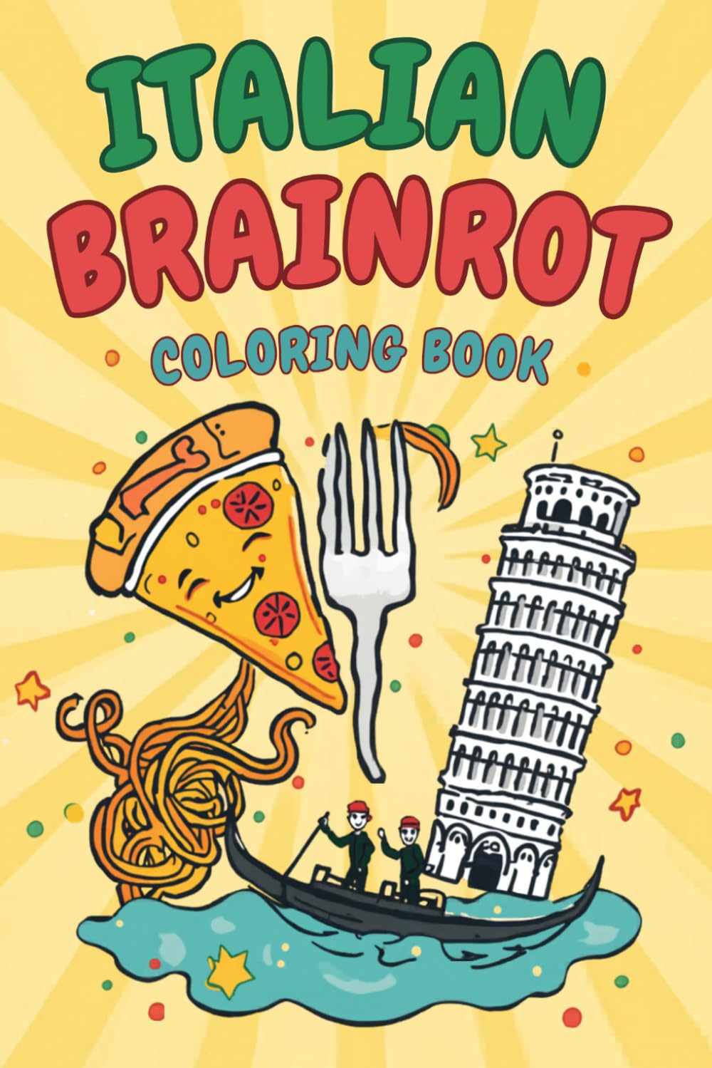 Italian Brainrot Coloring Book