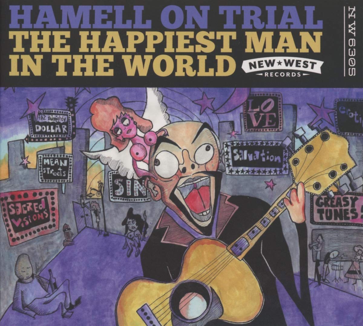 Hamell On Trial The Happiest Man In The World CD New 607396630523