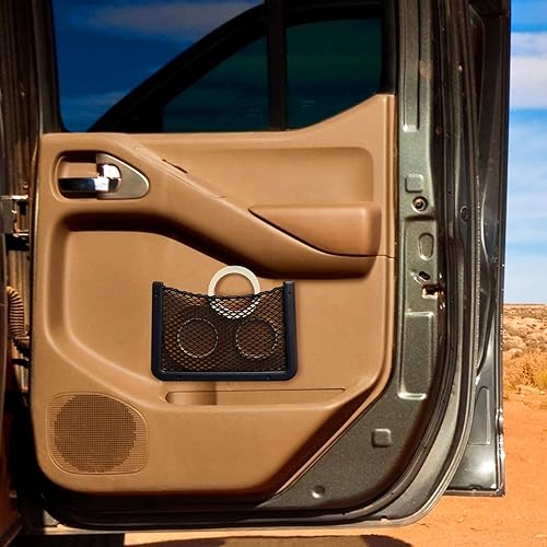 Miniatura 33 de Almacenamiento para el vehículo o la autocaravana, estructura de plástico ABS, malla para organizar el automóvil, bolsa de red, soporte, bolsillo