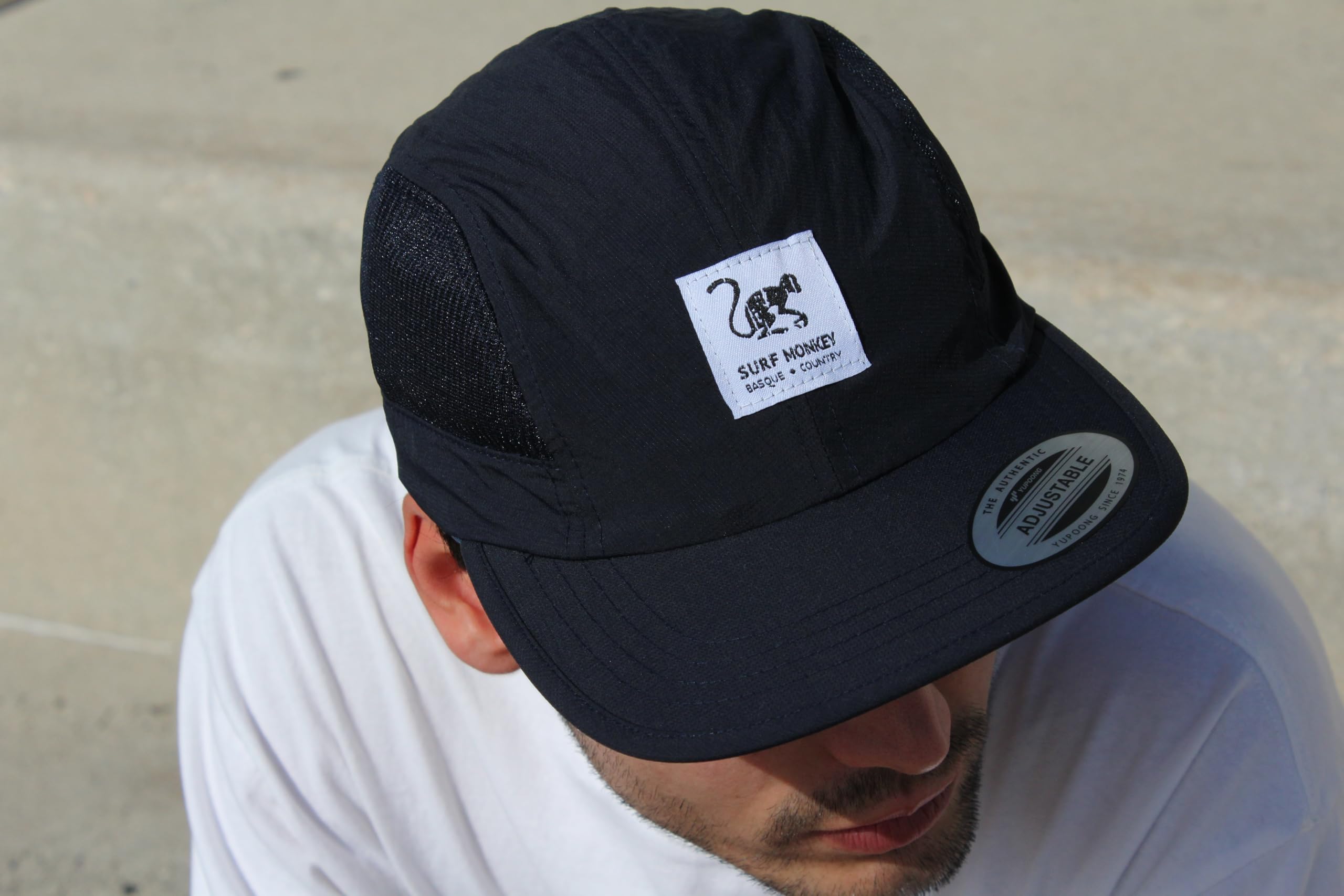 Surf Monkey Casquette de sport unisexe, taille unique, séchage rapide, casquette trail running