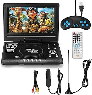 8.5" Portable TV DVD Player with Game Handle