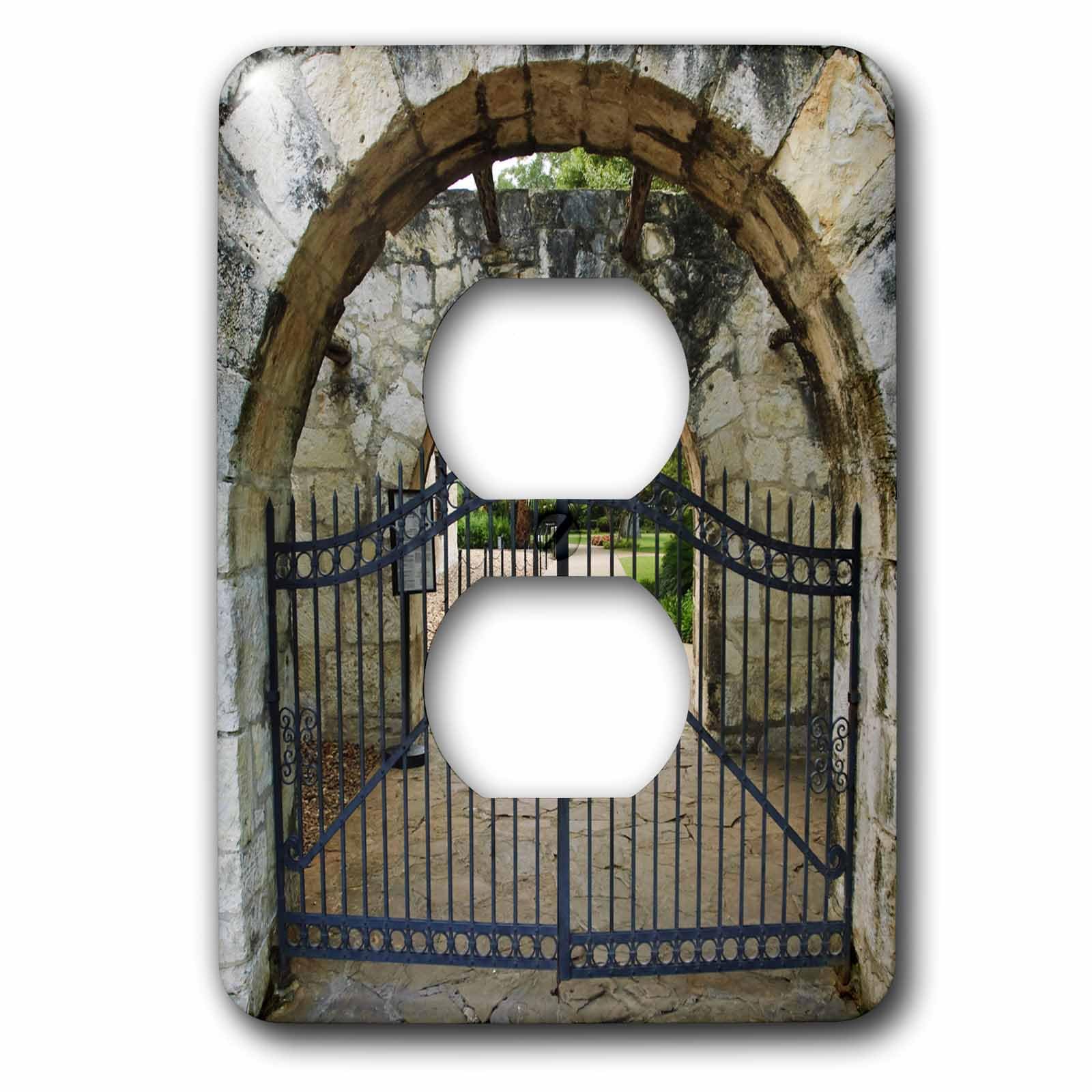 Texas San Antonio The Alamo Us44 plaque double prise haut de gamme par Michael Defreitas