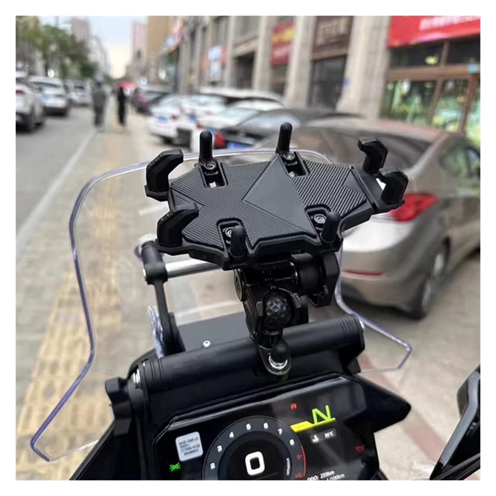 Supporto per navigazione per moto Supporto Per Estensione Manubrio Per Moto, Per Telefono Cellulare E Navigazione GPS Adatto Per CF 450MT 2024