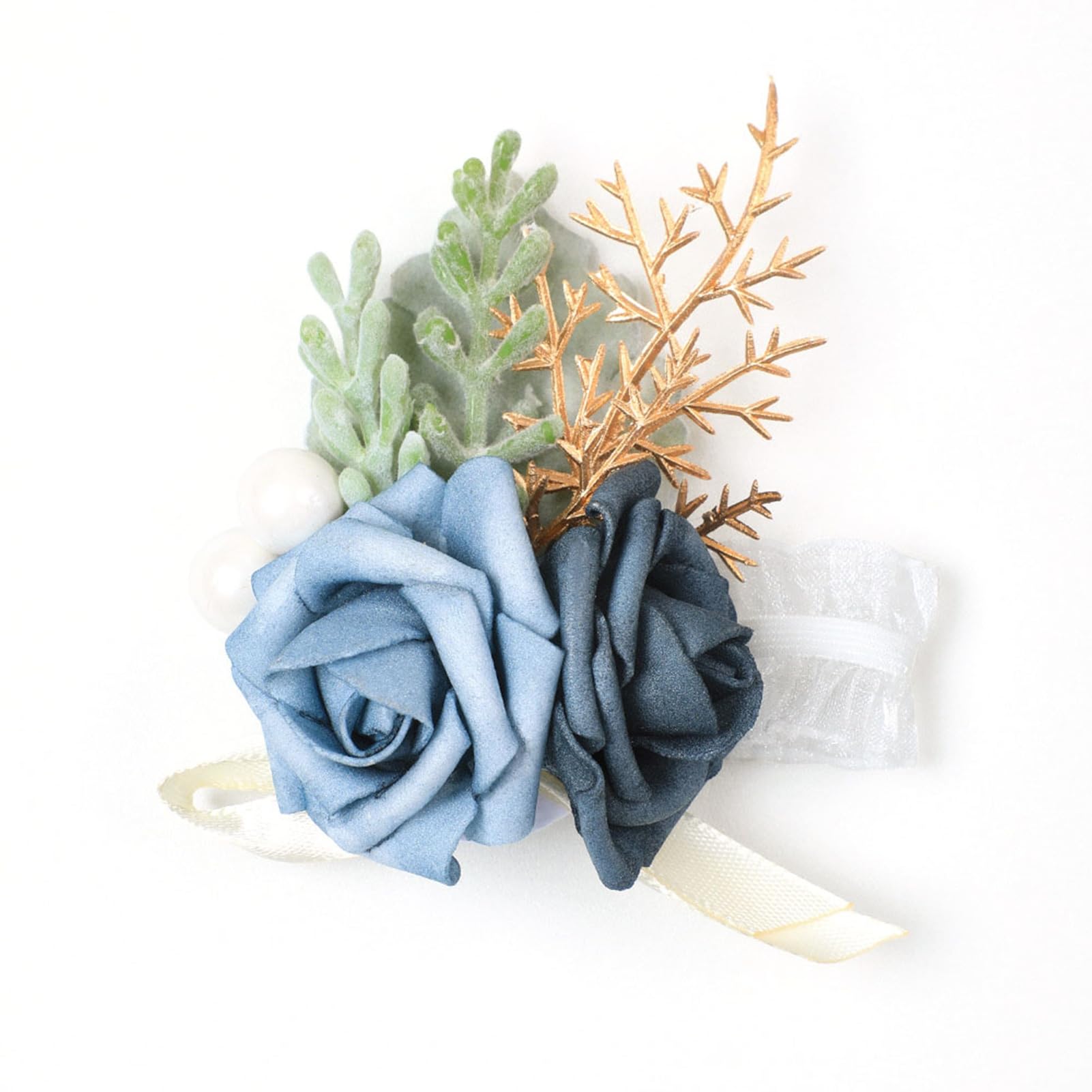 Corsage d'épaule rose anti-flétrissement 6 pièces pour un confort de fête