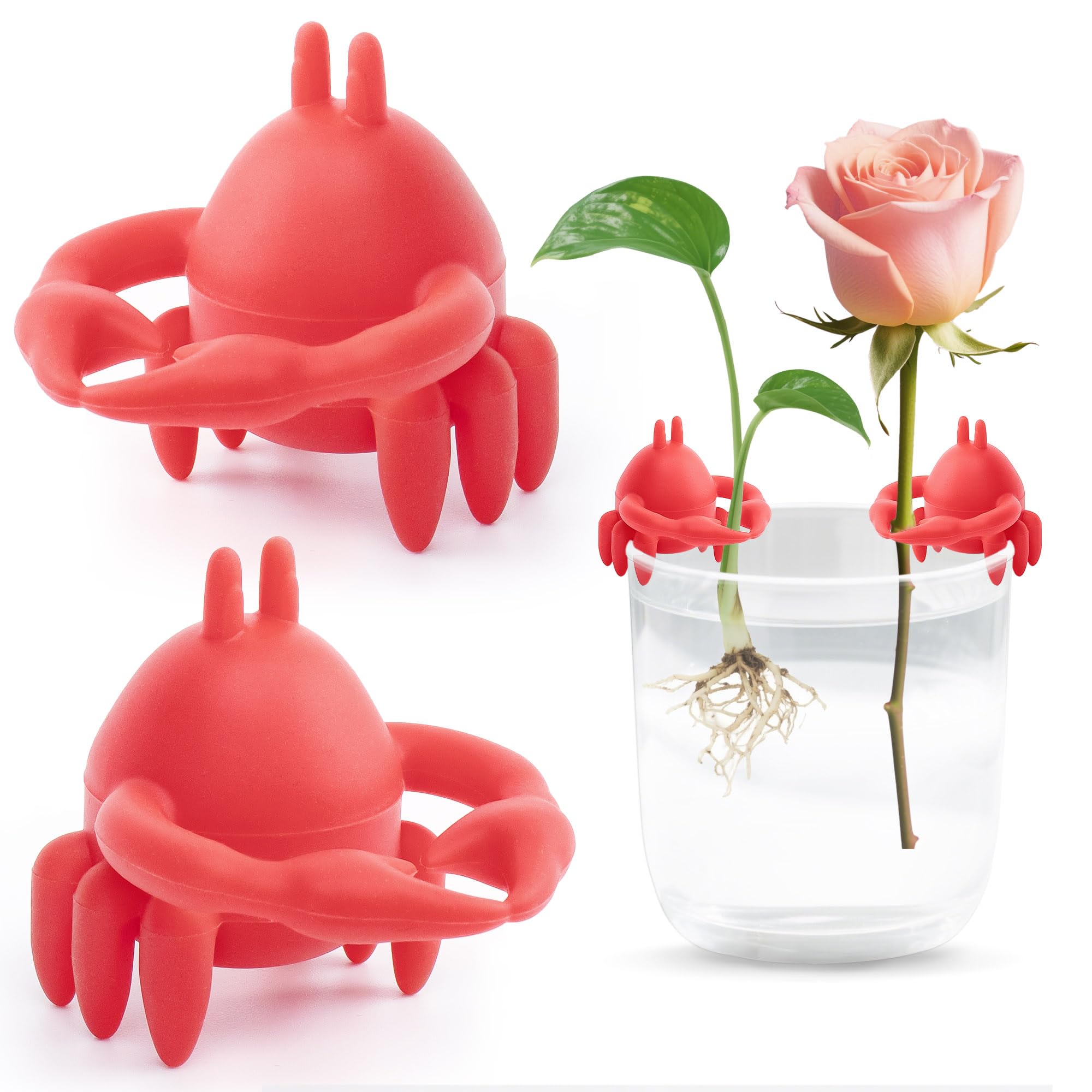 Elitekwell Plant Propagation Buddy Cutting Holder 2 Pcs for Shoots Stems