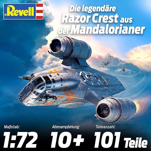 Miniatura 2 de Revell 06781 Star Wars The Mandalorian The Razor Crest Kit de modelo a escala 172