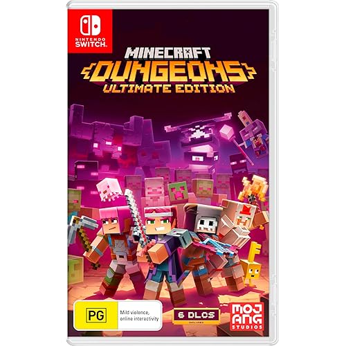 NINTENDO SWITCH Minecraft Dungeons (Ultimate Edition) - For Nintendo Switch