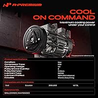 Vista 2 de A-Premium Compresor A/C con embrague compatible con Ford Excursion 7.3L 2000-2003