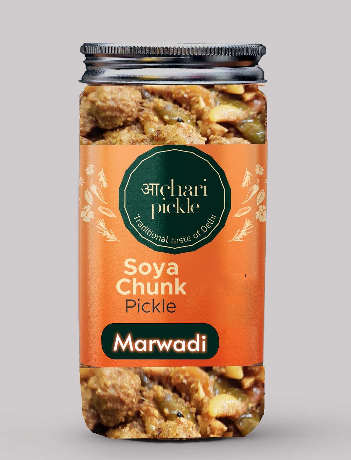 Marwadi Soya Chunk Pickle I Home Made Soyabean ka Achar(400 GM