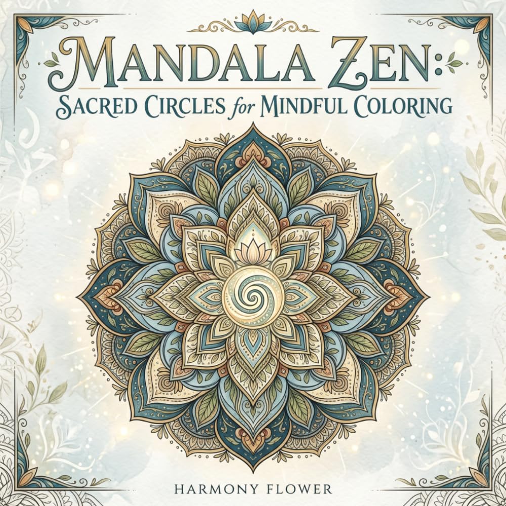 Mandala Zen: Sacred Circles for Mindful Coloring
