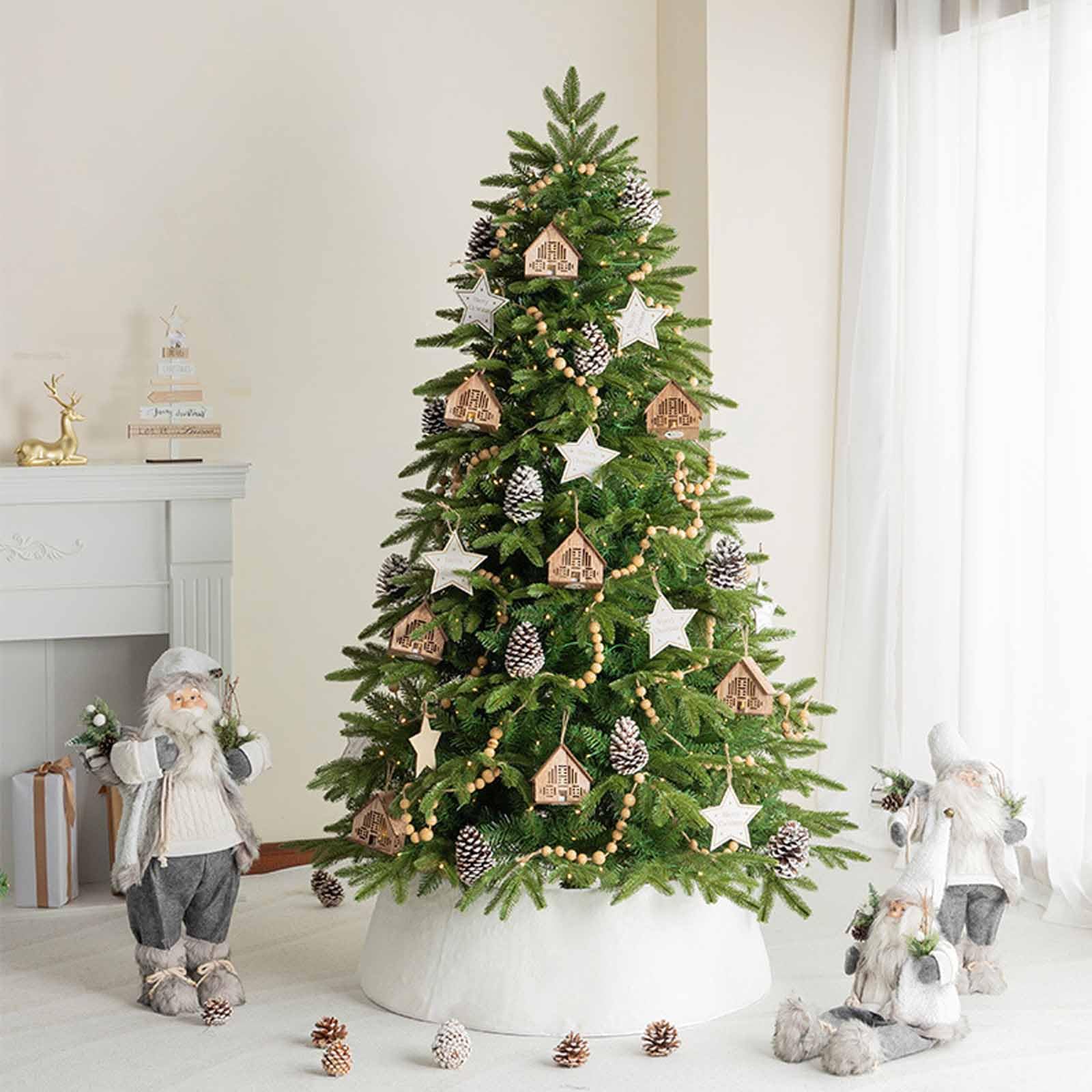 Albero di Natale artificiale Romanov Xone, innevato e realistico in stile nordico | Perrone Shop