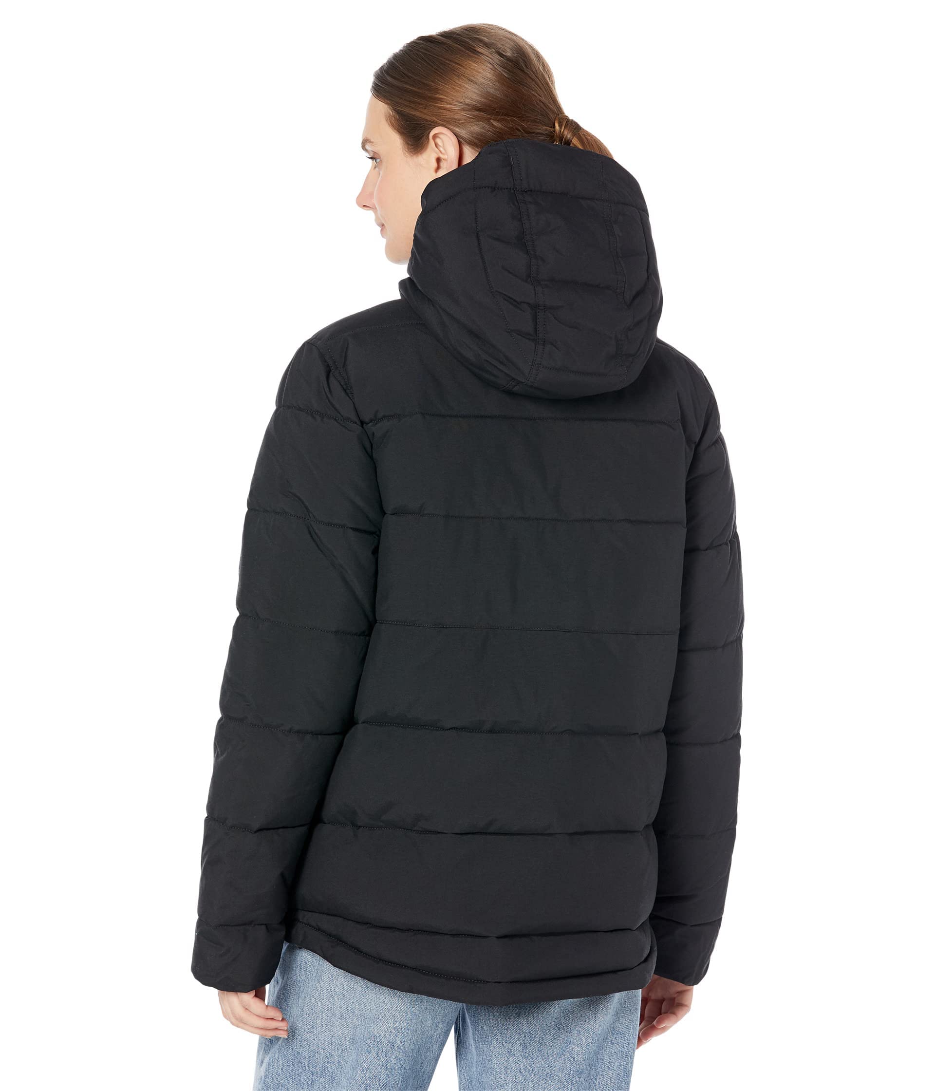 Carhartt Women's Relaxed Fit Midweight Utility Jacket, Black, Small