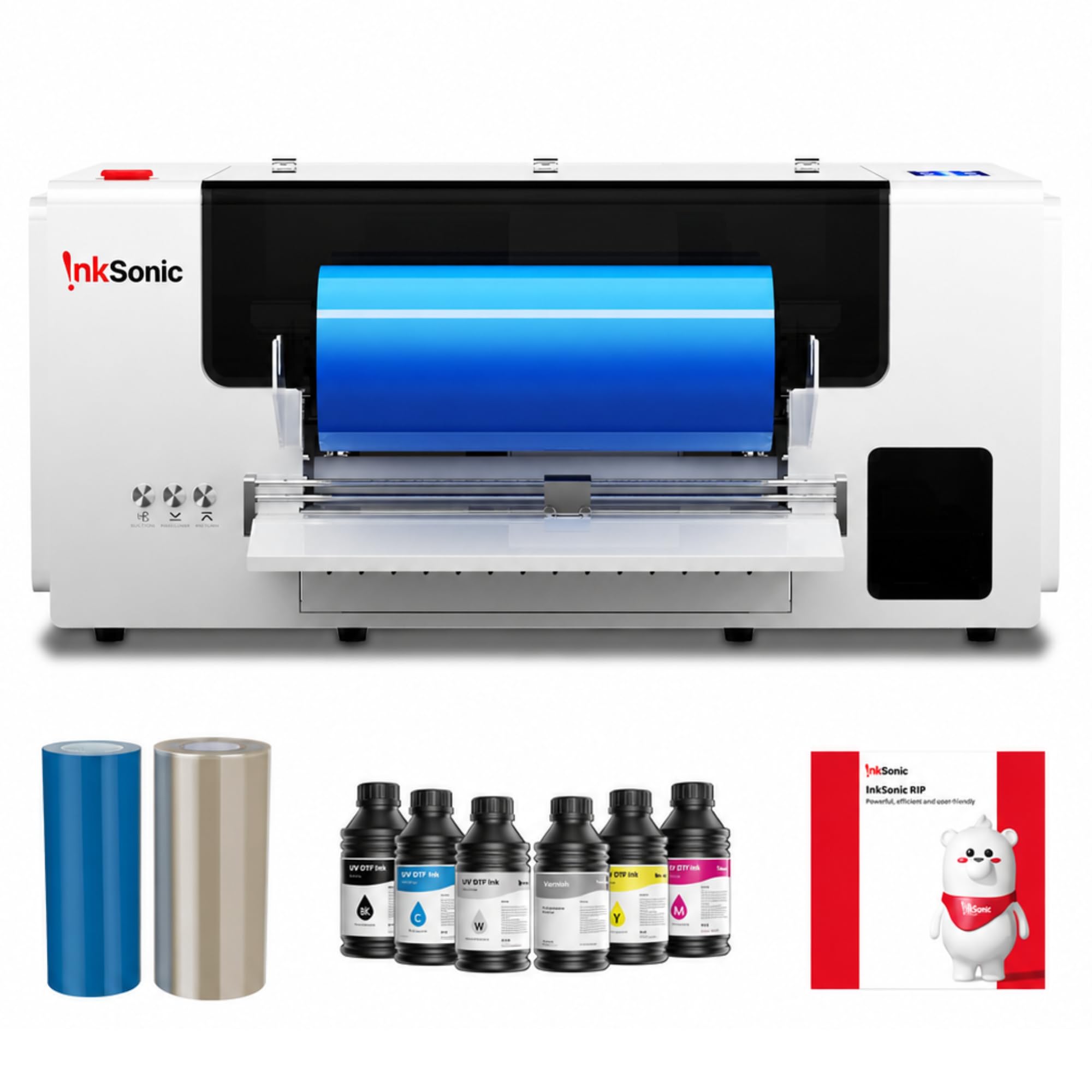 VF13 A3+ All-in-One UV DTF Printer with Dual XP600 Printheads