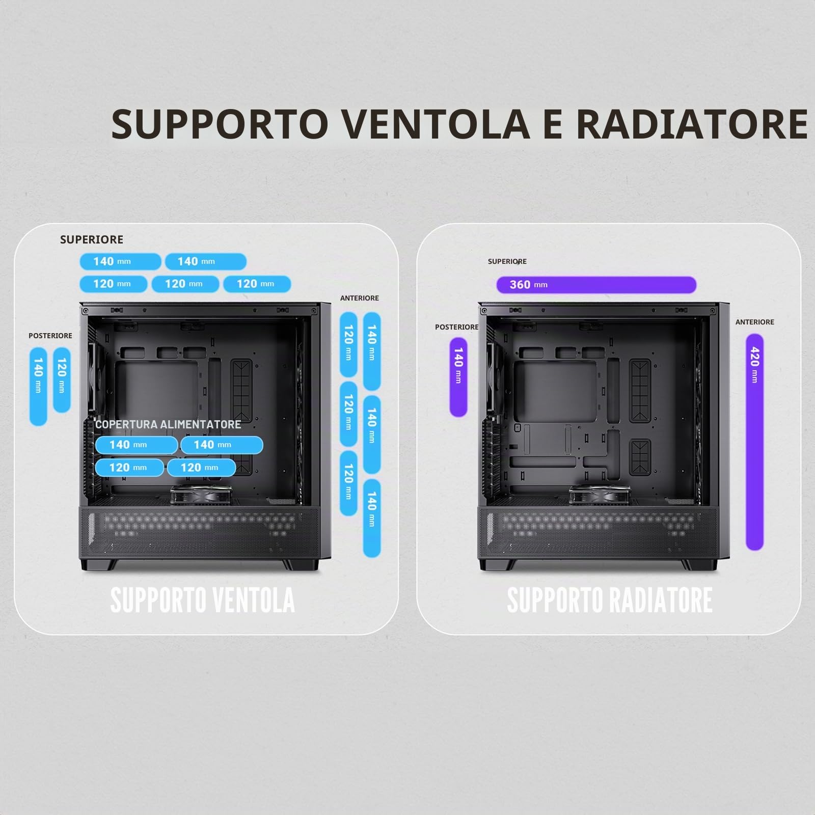 ANTEC Geh Antec FLUX Midi Tower Schwarz Retail