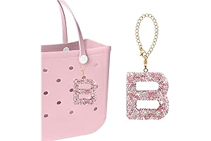 Personalized Decorative Bag Charms for Bitty Bogg Bags and Beach Totes