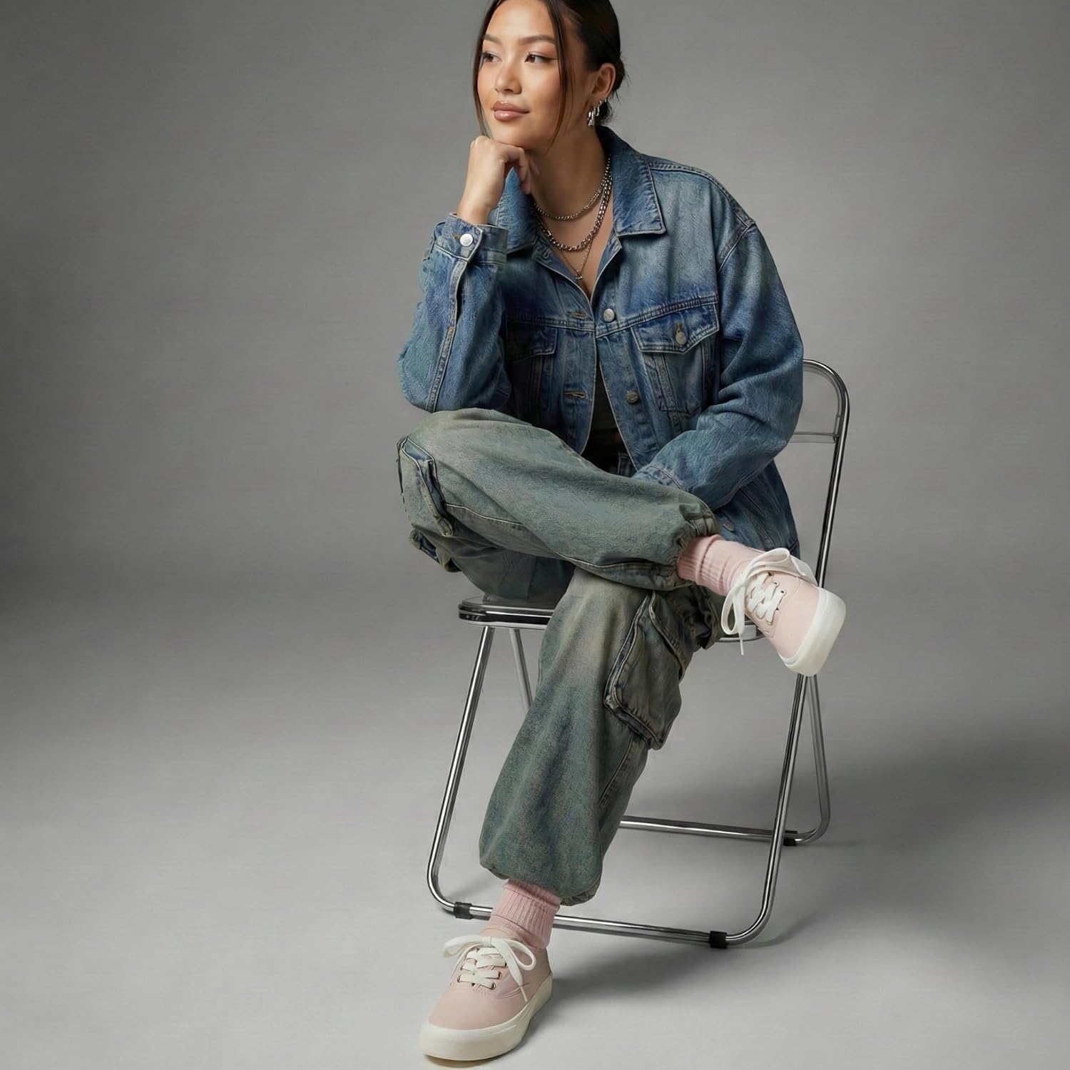 CUSHIONAIRE Freshman Womens Sneakers, Lightweight Casual Walking Shoes for Women with Memory Foam, Wide Widths Available - Image 6