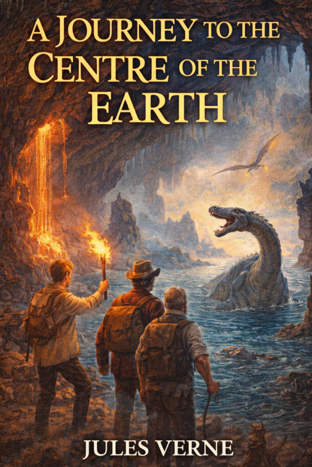 A Journey to the Centre of the Earth (LARGE PRINT): LARGE PRINT CLASSICS SERIES