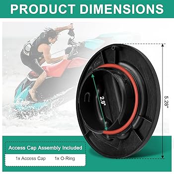 Amazon.com: 291004481 Rear Deck Access Cover with O-Ring