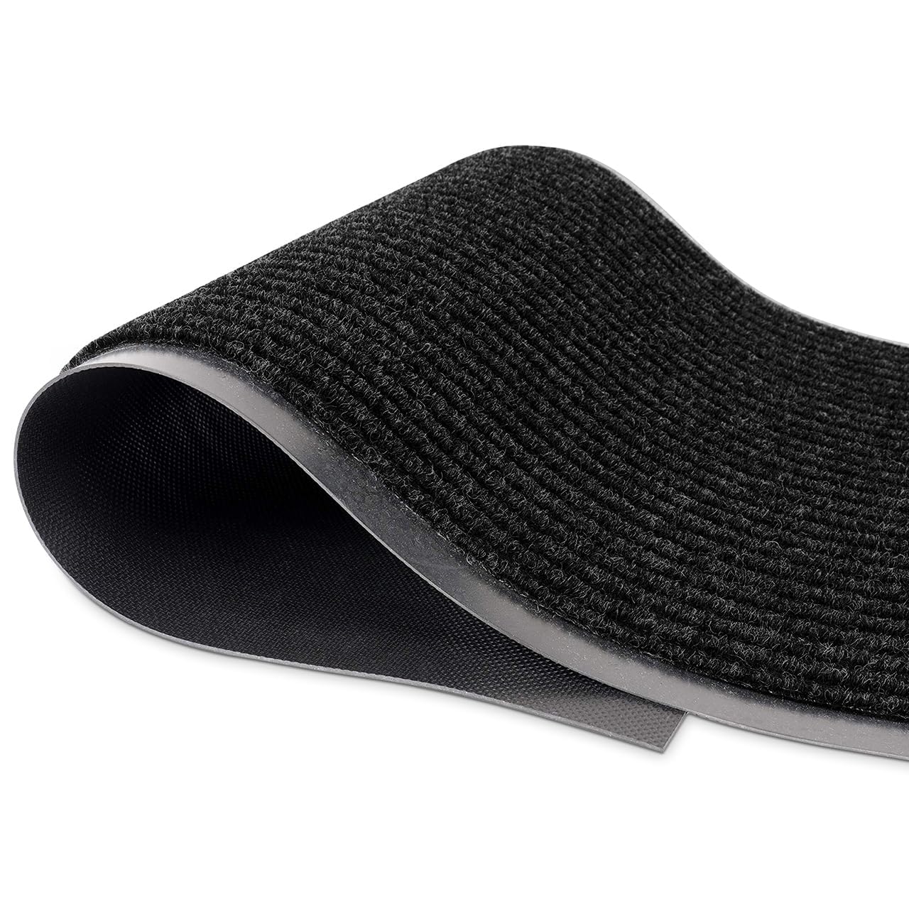MaxMat® Extra Large Commercial Door Mat, Rubber Border Heavy Duty Door Mat, Waterproof, Low-Profile, Easy to Clean, Rubber Entry Mat. (Black, 3 x 6 feet)